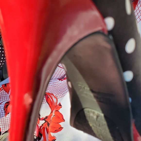 Rampage Polka dot heels - Picture 8 of 8